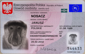 Dowód Kolekcjonerski Polski – Wzór 2019r. – Cena 1600 PLN